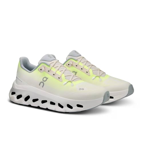 On Women's Cloudtilt Sneakers, Lime | Ivory, White, Green, 10 Medium US