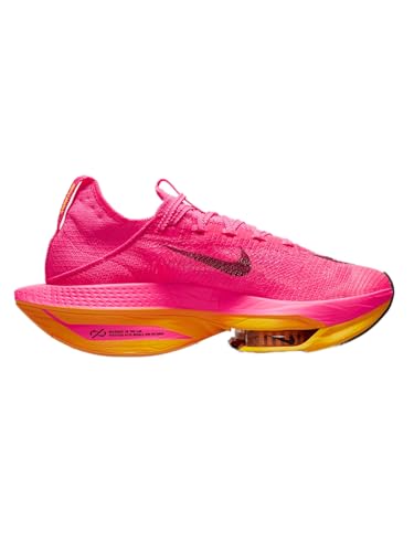 Nike Air Zoom Alphafly Next Flyknit 2 - HYPER PINK BLACK LASER ORANGE WHITE, 6