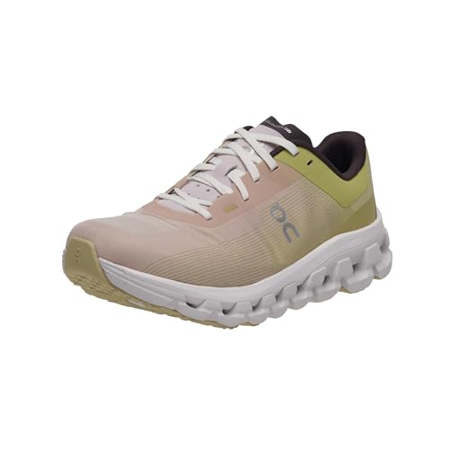 On Men's Cloudflow 4 Running Shoes Sneakers (Zest - Frost, US Footwear Size System, Adult, Men, Numeric, Medium, 9.5)