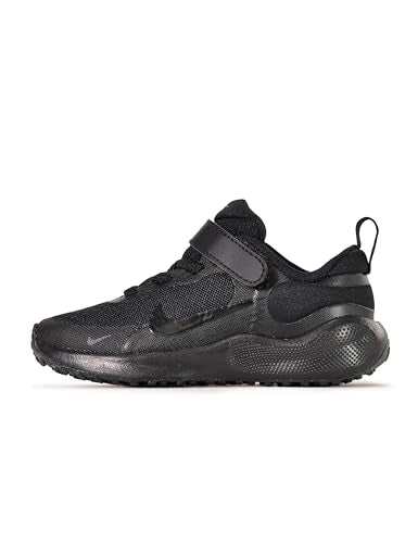 Nike Little Kid's Revolution 7 Running Shoes, Black/Anthracite, 10C