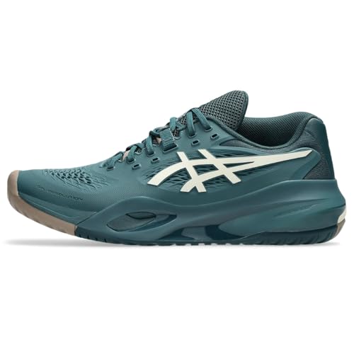 ASICS Gel-Resolution X Men's Tennis Shoes, 300 (Saxon Green/Birch), 29.0 cm 2E