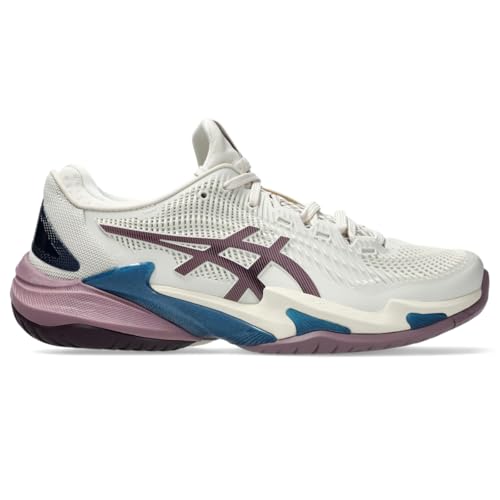 ASICS Women's Court FF 3 Tennis Shoes, 7, Soft Oat/Dusty Mauve
