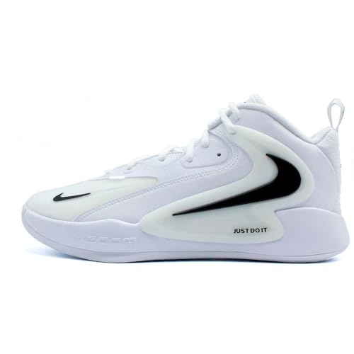 Nike Women's Zoom Hyperset 2 Volleyball Shoe White | Black 9 Women/7.5 Men