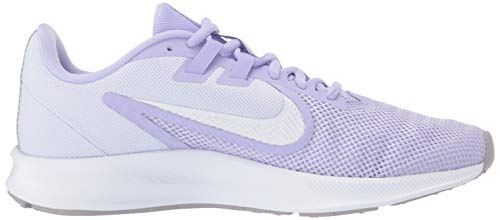 Nike Women's Women's Nike Downshifter 9 Shoe, Purple Agate/White - Lavender Mist, 6 Regular US
