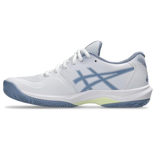 ASICS Women's Game FF Pickleball Tennis Shoes, 9, White/Calm Indigo