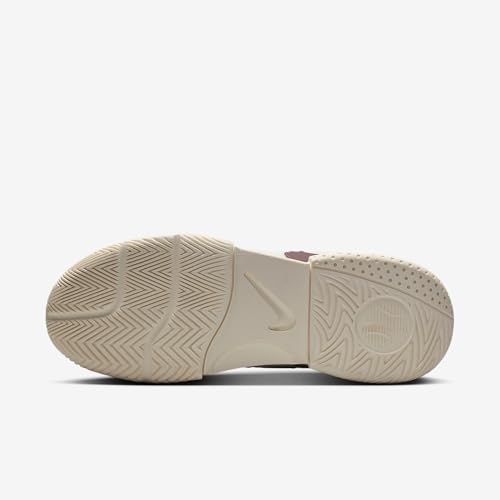 Nike NikeCourt Lite 4 Women's Tennis Shoes (Pale Ivory/Vachetta Tan/Tattoo) Size 9