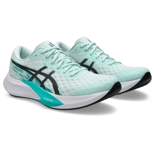 ASICS Women's Hyper Speed 4 Running Shoes, 6, Soothing SEA/Black
