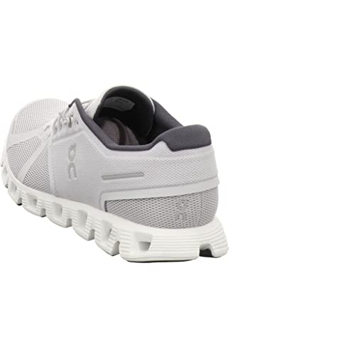 On Men's Cloud 5 Sneakers, Glacier/White, 8 Medium US