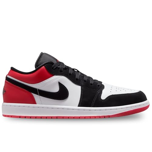 Air Jordan 1 Low SE Mens Trainers in White/Black/Varsity/Red by Nike
