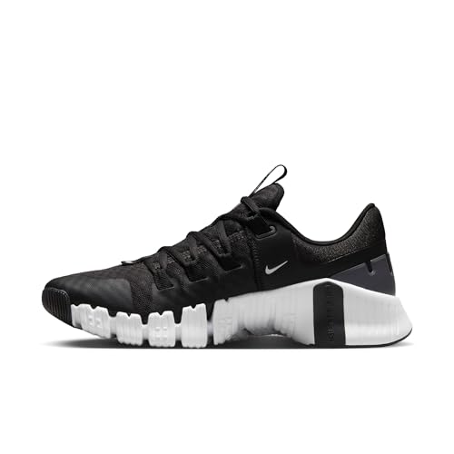 Nike Women's W Free Metcon 5 Training Shoes, Black White Anthracite, 8