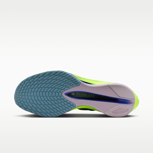 Nike Vaporfly 4 Men's Road Racing Shoes (Obsidian/Persian Violet/Green Abyss/White) Size 12
