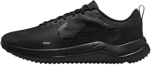 Nike Downshifter 12 Mens Road Running Shoes (Extra Wide) DM0919-002 (Black/DK Smoke Grey-Particle), Size 10.5