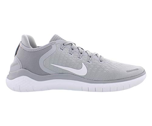 Nike Free RN 2018 Mens Shoes Size 7, Color: Wolf Grey/White/Volt