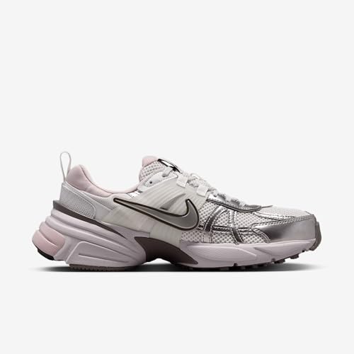 Nike V2K Run Women's Shoes (Platinum Tint/Summit White/Cave Stone/Metallic Silver) Size 10