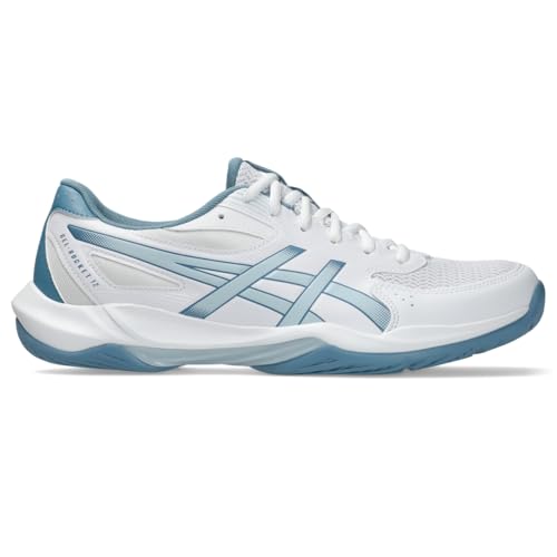 ASICS Men's Gel-Rocket 12 Volleyball Shoes, 9, White/Cool Grey