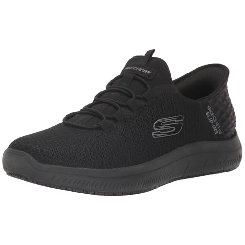 Skechers Men's Summits Colsin Sr Hands Free Slip -Ins, BBK, 11 Wide