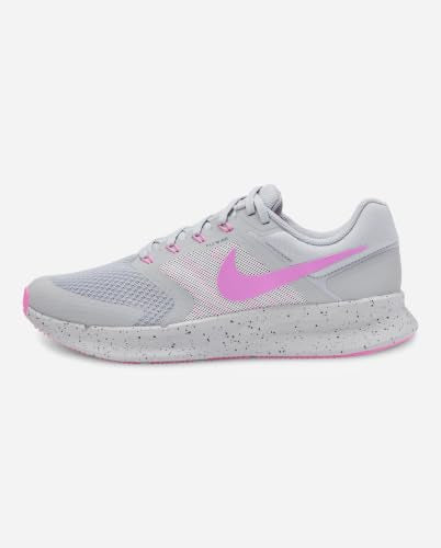 Nike Women's Run Swift 3 Road Running Shoes, Vast Grey/Playful Pink-Light Smoke Grey, 8