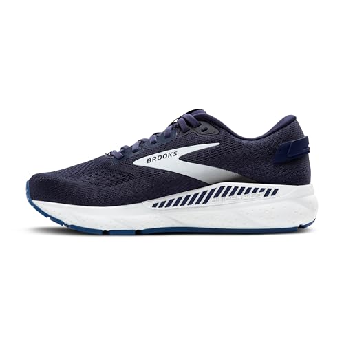 Brooks Men’s Beast GTS 24 Supportive Running & Walking Shoe - Peacoat/True Navy/White - 11.5 X-Wide