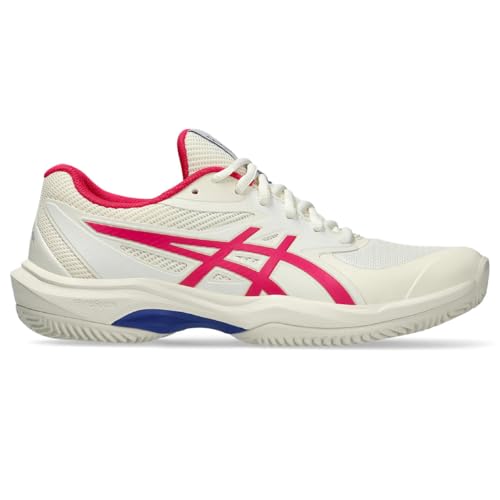 ASICS Boy's Gel-Game 10 Gs Clay Sneaker, Cream Bright Rose, 9.5 US