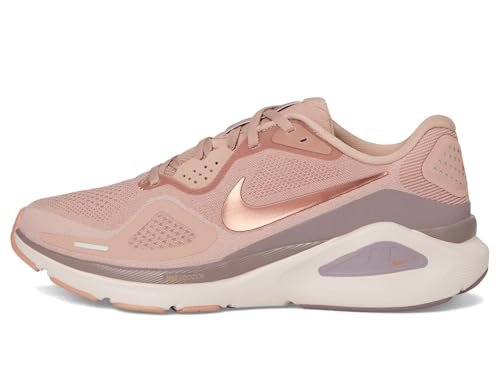 Nike Women's Structure 26 Particle Pink/Metallic Rose Gold/Taupe Grey/Silt Red 6 Medium