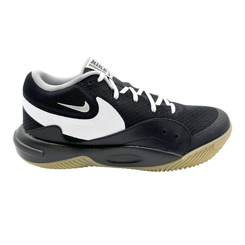 Nike Hyperquick Volleyball Shoes (FN4678-001, Black/Flat Silver/White) Size 9 Mens/10.5 Womens US