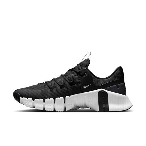 Nike Men's Free MetconCross Trainer, Black White Anthracite, 9.5 US