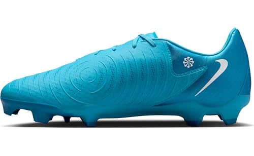 Nike Phantom Gx Academy Df Fg/Mg, Men's Sneaker, Blue Fury White, 11.5 US