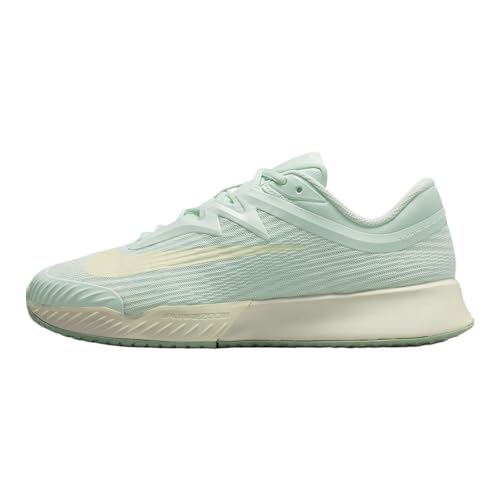 Nike Vapor Pro 3 Women's Hard Court Tennis Shoes (Barely Green/Sea Glass/Steam/Coconut Milk) Size 9.5