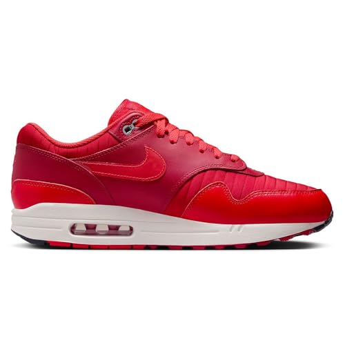 Nike Air Max 1 Men's Shoes (HQ3607-687, Gym Red/University Red/Light Crimson/Sail) Size 9.5