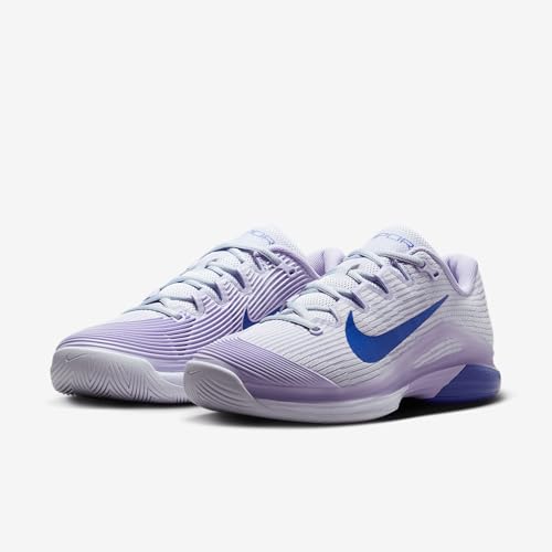 Nike Vapor 12 Women's Hard Court Tennis Shoes (FV5554-500, Amethyst Tint/Hydrangeas/Deep Night) Size 10.5