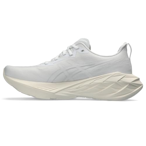 ASICS Men's NOVABLAST 4 Running Shoe, 11, White/White