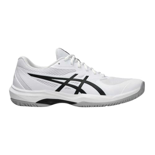 ASICS Men's Game Ff Trainers, White Black, 10.5 US