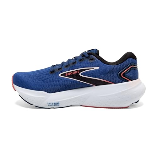 Brooks Women’s Glycerin 21 Neutral Running Shoe - Blue/ICY Pink/Rose - 6.5 Medium