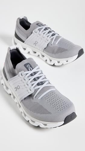 On Men's Cloudswift 3 Sneakers, Alloy | Glacier, Grey, 10 Medium US