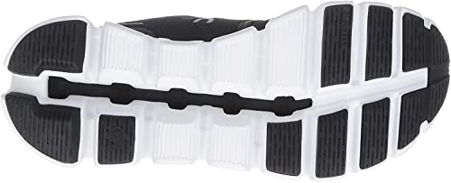 On Men's Cloud 5 Sneakers, Black/White, 8.5 Medium US