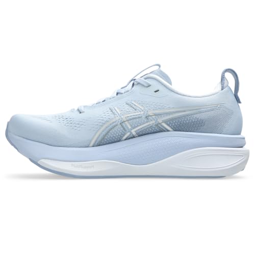 ASICS Women's Gel-Kayano 33 Running Shoes, 8.5, Solid AIR/Soft Sky