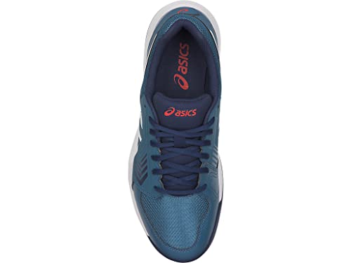 ASICS Men's Gel-Dedicate 5 Tennis Shoes, 9, Azure/White