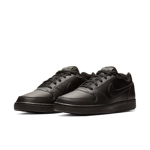 NIKE Men's Nike Ebernon Low Athletic Shoe, black/black, 11.5 Regular US