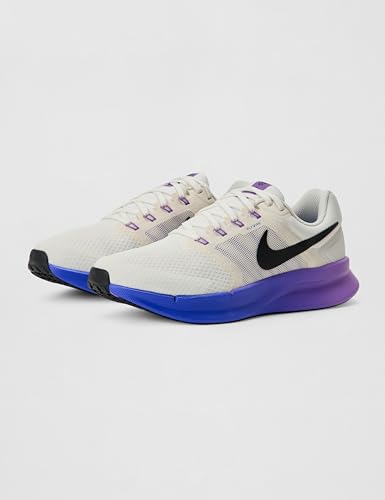 Nike Women's Run Swift 3 Road Running Shoes, Sail/Black-Bright Violet-Racer Blue, 9