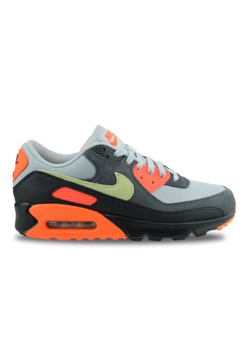 Nike Men's Air Max 90 Smoke Grey/Limelight (DM0029 018) - 8