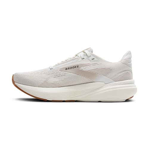 Brooks Women’s Revel 8 Neutral Running & Walking Shoe - White/Chateau Grey - 9 Medium