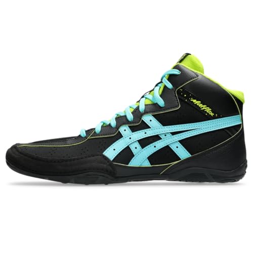 ASICS Men's Matflex 8 Wrestling Shoes, 13, Black/ICE Mint