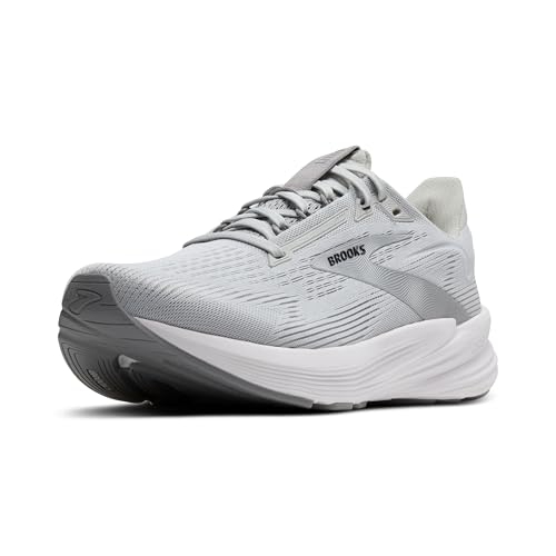 Brooks Women’s Revel 8 Neutral Running & Walking Shoe - Oyster Mushroom/Alloy/Silver - 8 Medium