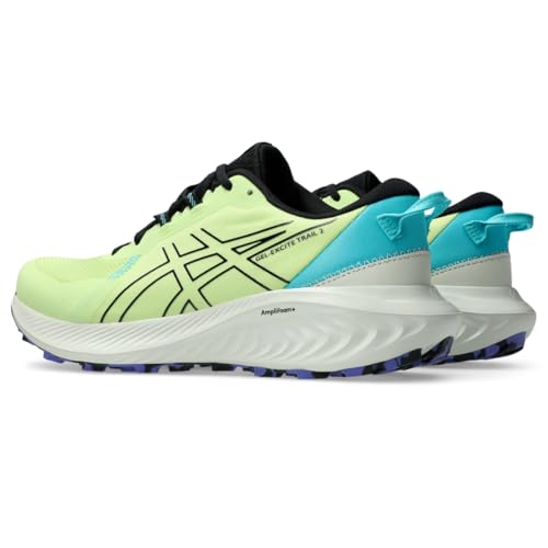 ASICS Men's Gel-Excite Trail 2 Running Shoes, 12, Lime Green/Black