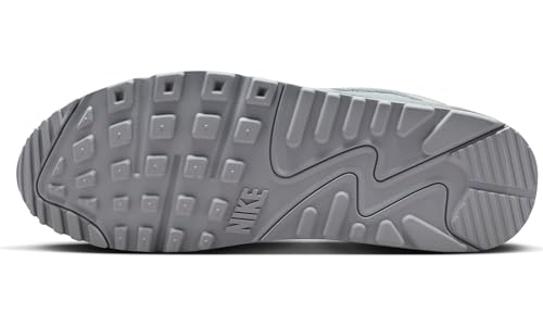 Nike Air Max 90, Men's Running Shoes, Wolf Grey Wolf Grey Wolf Grey Black, 9 US