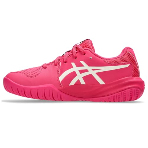 ASICS Boy's Gel-Resolution X GS Trainers, Bright Rose Cream, 6.5