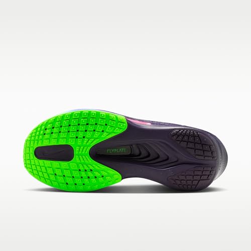 Nike Zoom Fly 6 Glam Women's Road Racing Shoes (Dark Obsidian/Racer Blue/Emerald Rise/Black) Size 6.5