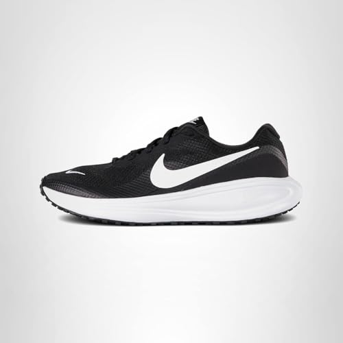 Nike Women's Revolution 8 Road Running Shoes, Black/White-Iron Grey, 9