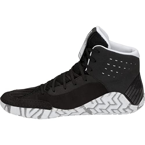 ASICS Men's Aggressor 4 Wrestling Shoes, Black/Black, 7