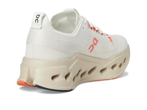 On Womens Cloudsurfer Max Ivory/Salmon 11 M